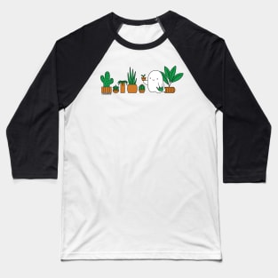 Ghost Plant Parent Baseball T-Shirt